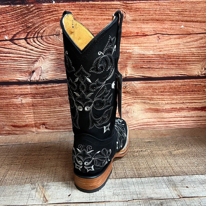 Matilda's Western Rodeo Square Toe Glitter Inlay